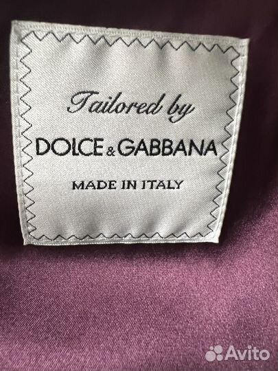 Пиджак Dolce&Gabbana из кашемира