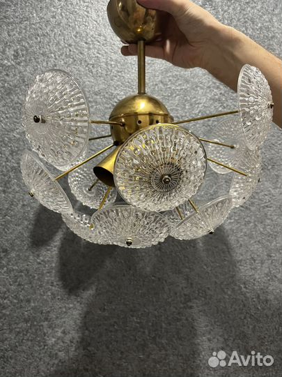 Люстра спутник одуванчик СССР