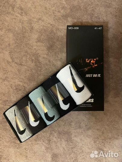 Носки Nike в подарочной коробке