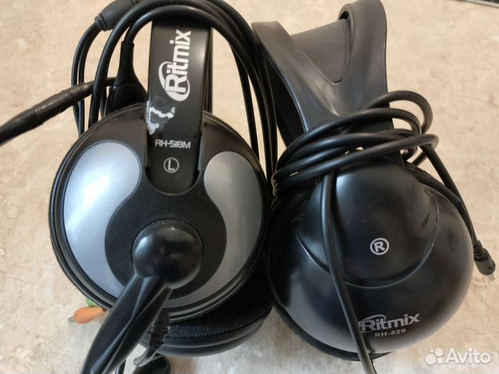 Наушники Ritmix б/у