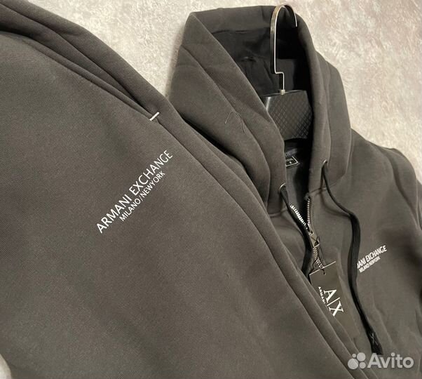 Спортивный костюм утелпенный мужской Armani