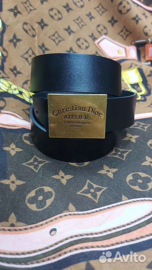 Ремень Dior из натуральной кожи