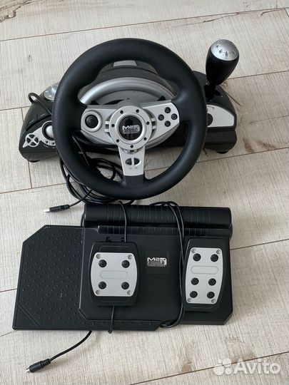 Руль с педалями для пк