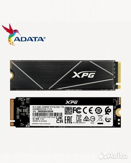 Внутренний SSD накопитель adata