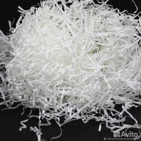 Наполнитель бумажный Пергамет беленый 5кг