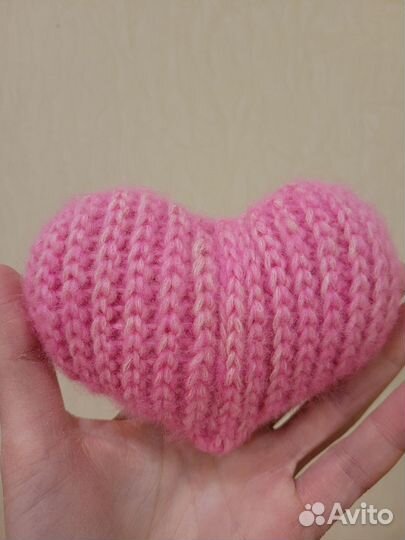 Сердечко вязаное 1 шт