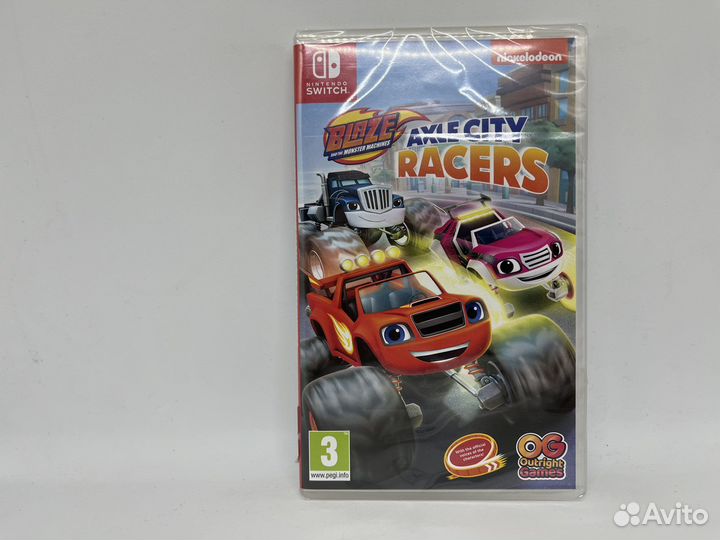 Вспыш и чудо машинки Nintendo switch