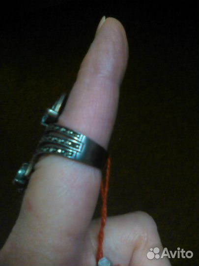 Серебряное кольцо