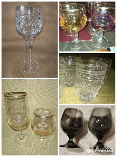 Стопки, рюмки СССР