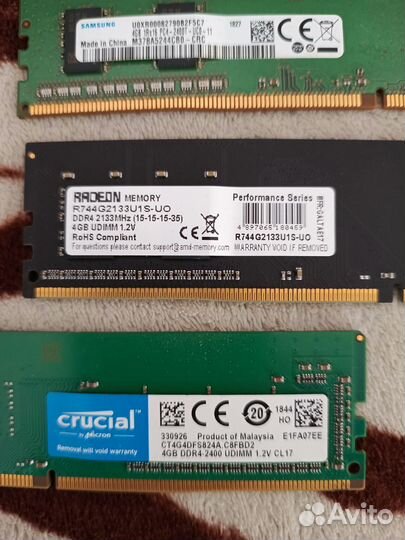 Оперативная память ddr4 16gb