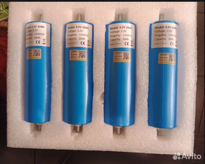 Аккумуляторы C40 LiitoKala LiFePo4 20 Ah 3.2V