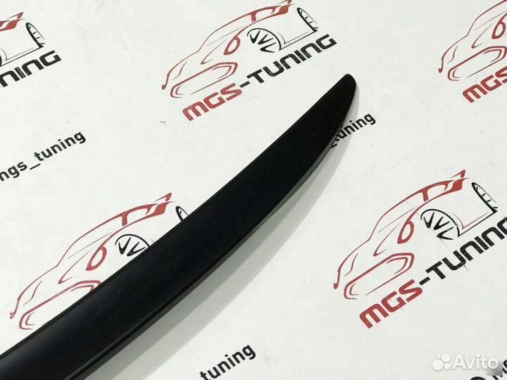 Спойлер черный мат BMW 5 серия G30 M-Performance