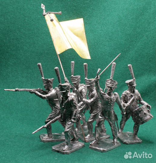 Набор оловянных солдатиков русская армия 1812 г