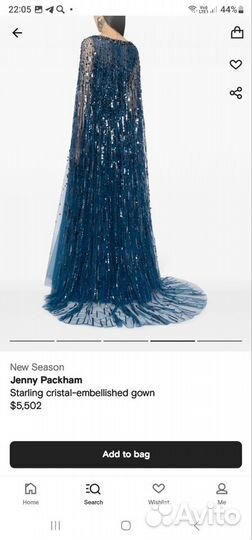 Jenny Packham Вечернее платье колекция 2024