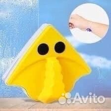 Магнитная щетка для мытья окон