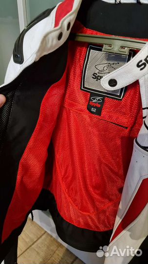 Мотокуртка кожаная spyke corsa gp