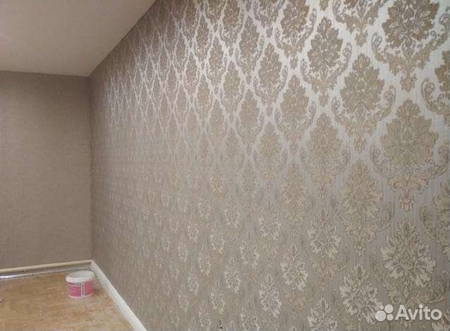 Поклейка обоев