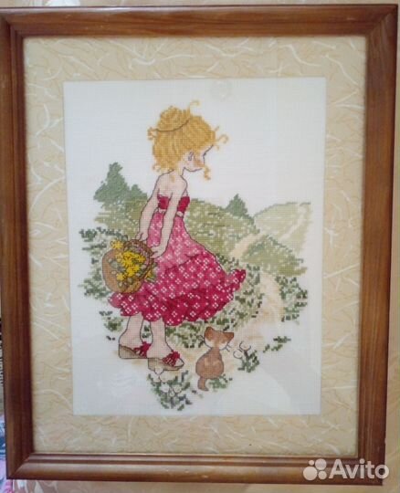 Картины вышитые крестиком