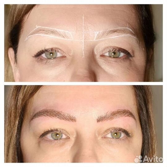 Пигменты для татуажа бровей