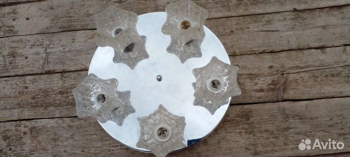 Люстра потолочная бу