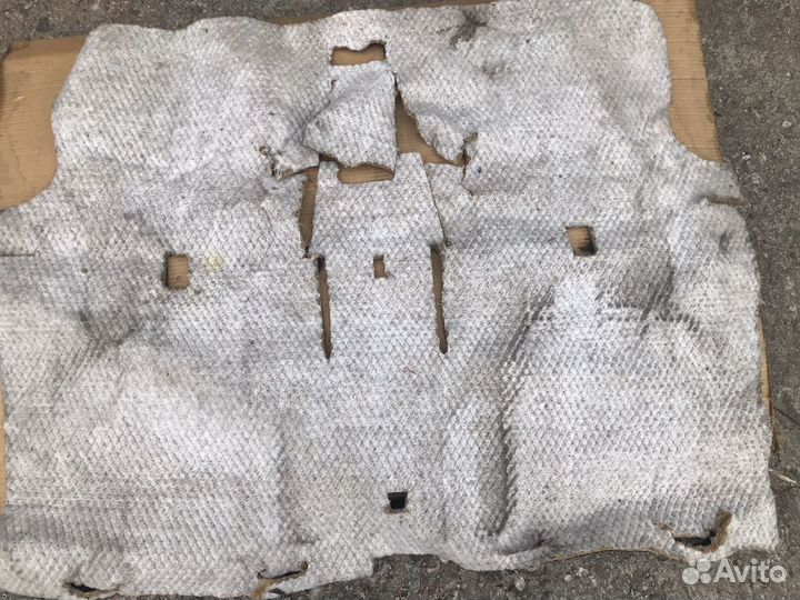 Шумоизоляция заднего дивана Мерседес W124(867)