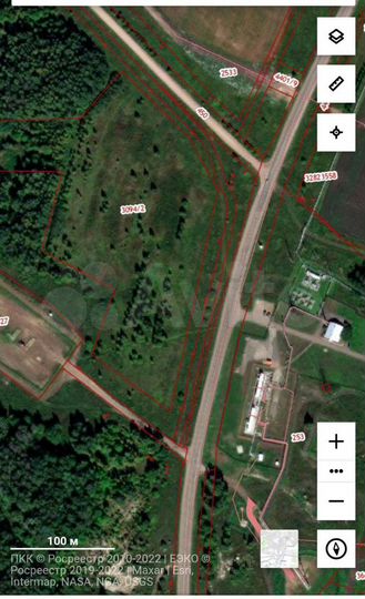 Участок 19,5 га (СНТ, ДНП)