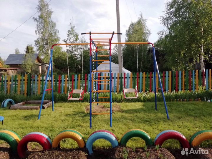 Детская площадка «Уличный с двумя качелями» Россия