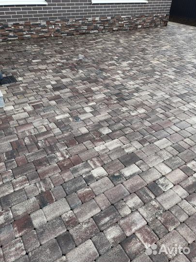 Тротуарная плитка вибропрессованная