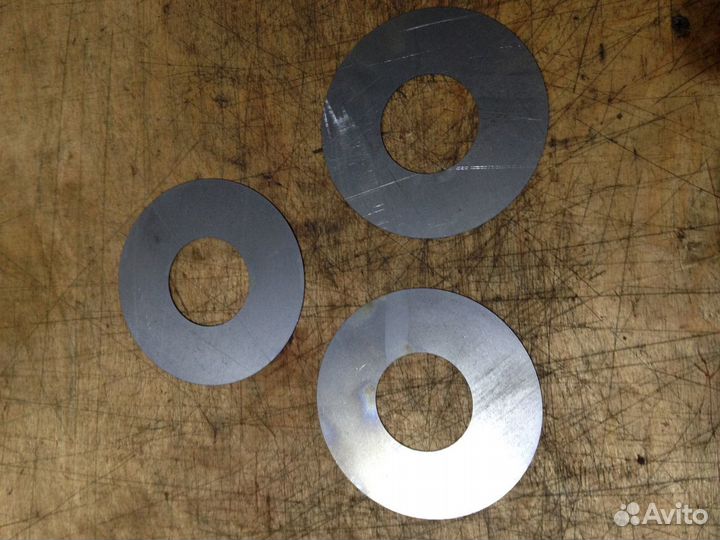 Кольцо проставочное металлическое 55*130*1