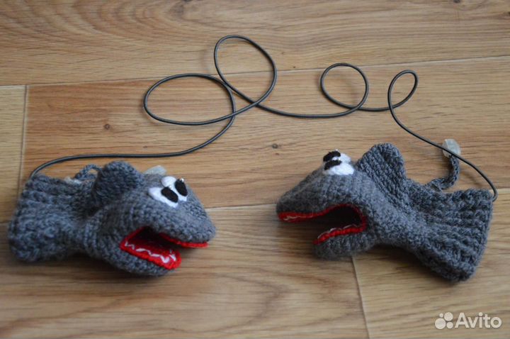 Шапка шарф и варежки для девочки или мальчика