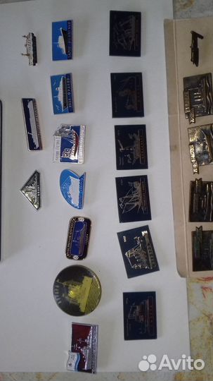 Наборы значков кораблей