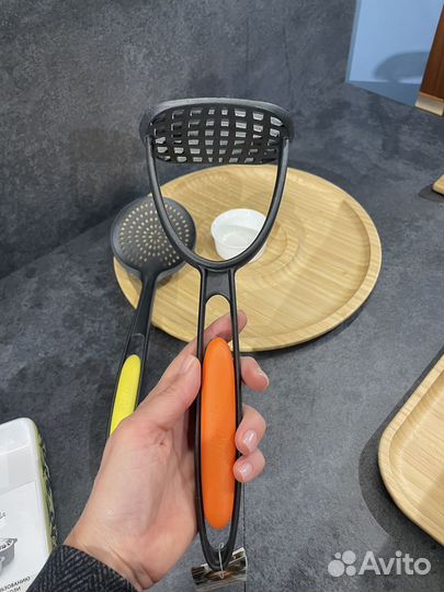 Шумовка, толкушка для пюре 