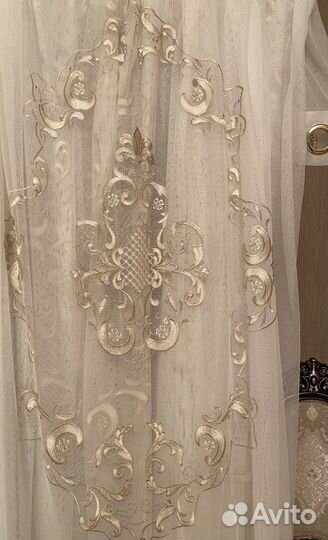 Шторы готовые новые на люверсах