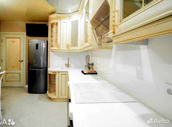 Угловая кухня с мдф фасадами