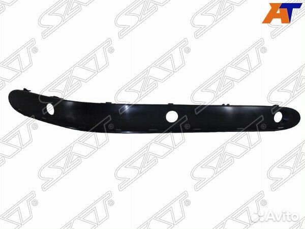 Накладка бампера mercedes S-class, mercedes S-clas