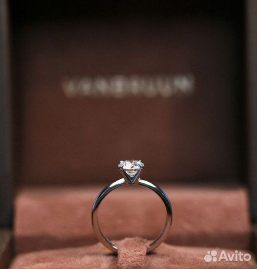 Ювелирные кольца с бриллиантами CVD