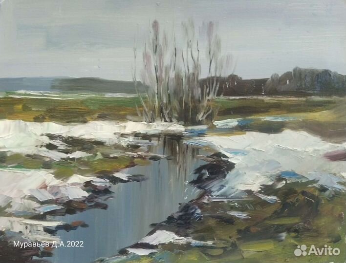 Масляные краски.Пейзажи