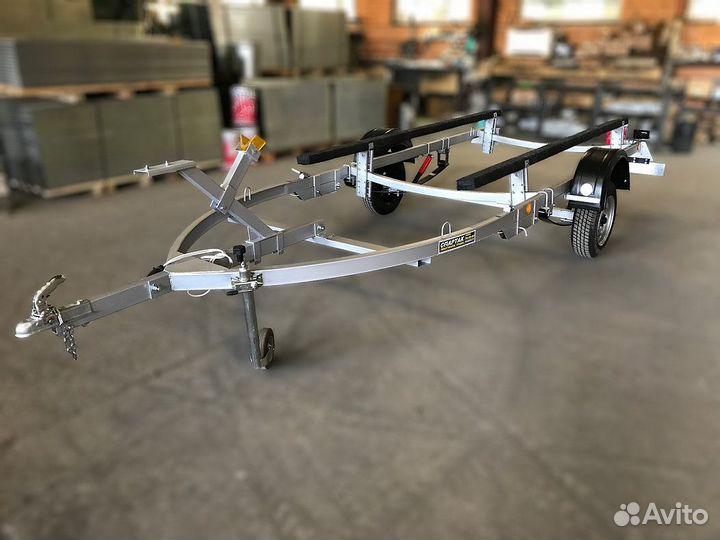 Лодочный прицеп для казанки, прогресса и лодок 5 м