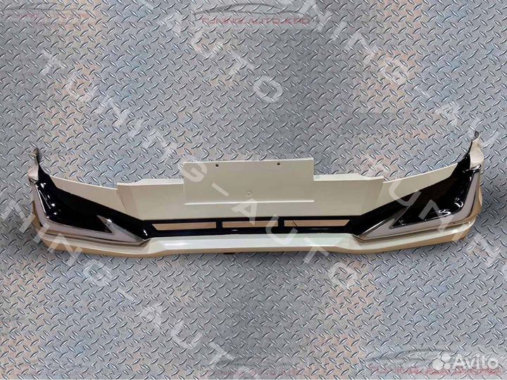 Губа передняя Toyota LC Prado 120 Modellista