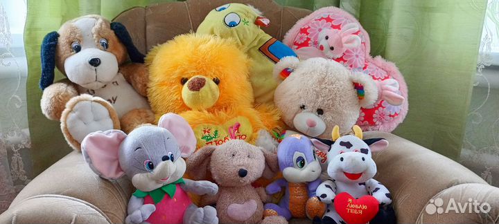 Мягкие игрушки пакетом