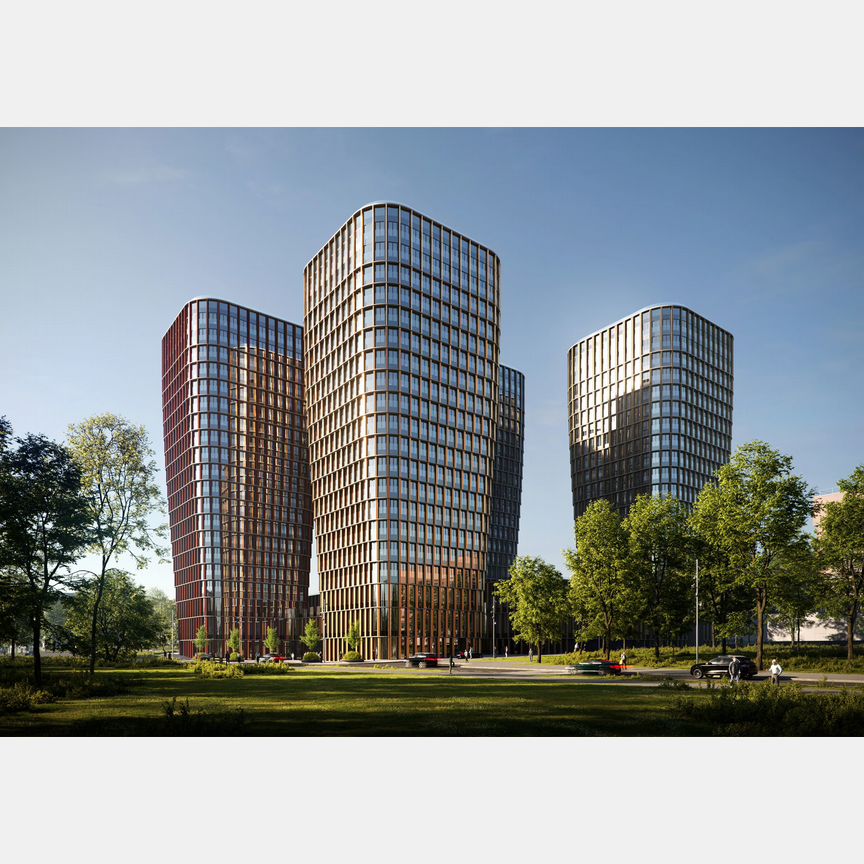 3-к. апартаменты, 95,5 м², 8/20 эт.