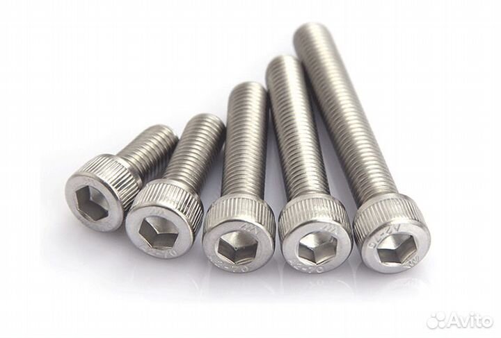Винт М8x16 мм А2 DIN 912 нержавеющая сталь