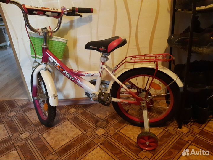 Велосипед для девочки детский