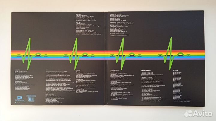 Pink Floyd - The Dark Side Of The Moon винил EU