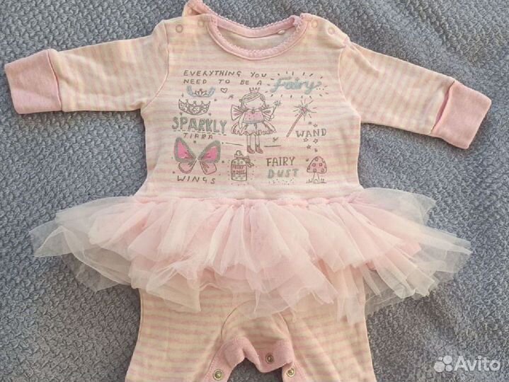 Пакет брендовых вещей для новорожденных 50-56