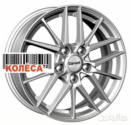 Carwel Лача 6.5x16 5x114,3 ET43 Dia67.1 SL