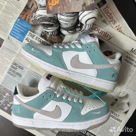 Кроссовки под заказ nike SB dunk LOW busan seoul