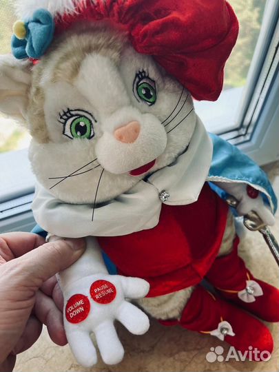 Мягкая игрушка Кот в сапогах (музыкальная)