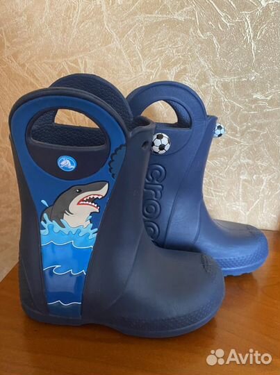 Резиновые сапоги crocs