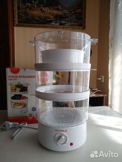 Пароварка Supra FSS-301 7.5 литра